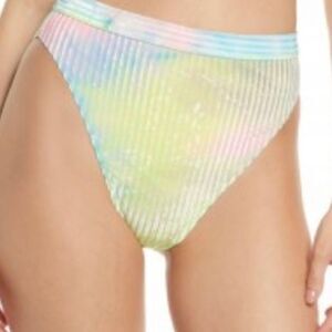 NWT Dippin'‎ Daisy's CANDY TIE DYE ULTRA BIKINI BOTTOM ▪️Size: XL